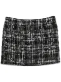 ROTATE BIRGER CHRISTENSEN bouclé mini skirt - Black