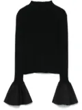 ROTATE BIRGER CHRISTENSEN Kapa Balloon jumper - Black