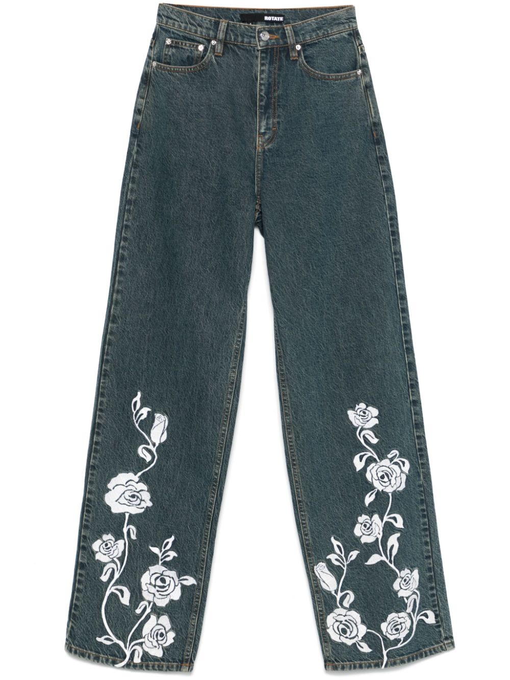 ROTATE BIRGER CHRISTENSEN straight-leg jeans - Blue