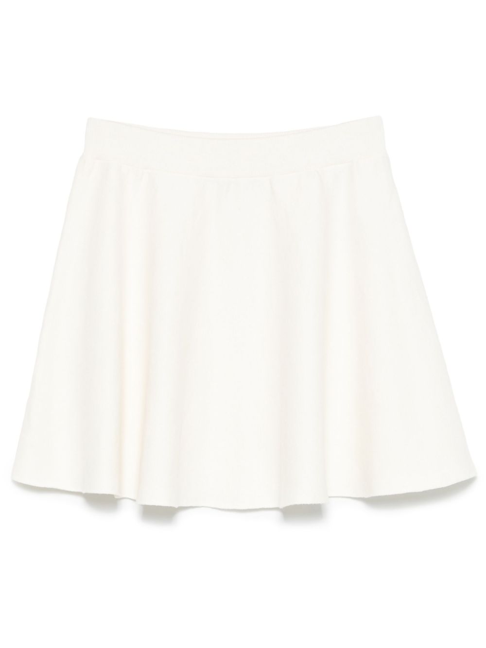 firm-knit mini skirt