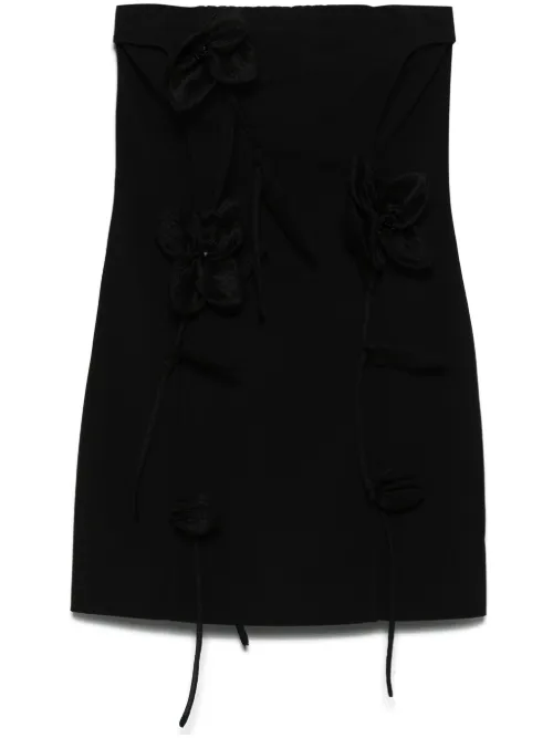 Robe courte à appliques fleurs - ROTATE BIRGER CHRISTENSEN - Modalova