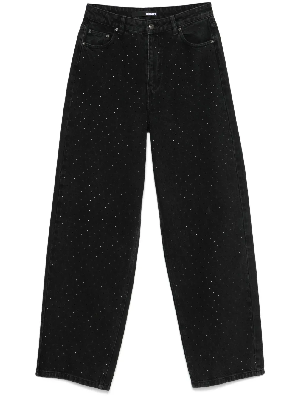 Rotate Birger Christensen High-rise Jeans In Grey