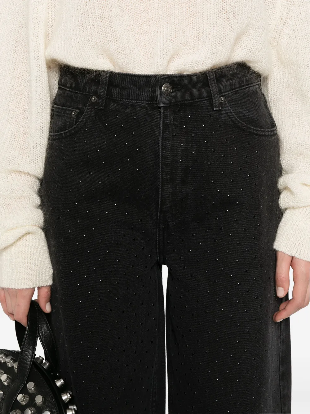 ROTATE BIRGER CHRISTENSEN Jeans a vita alta | Image 5