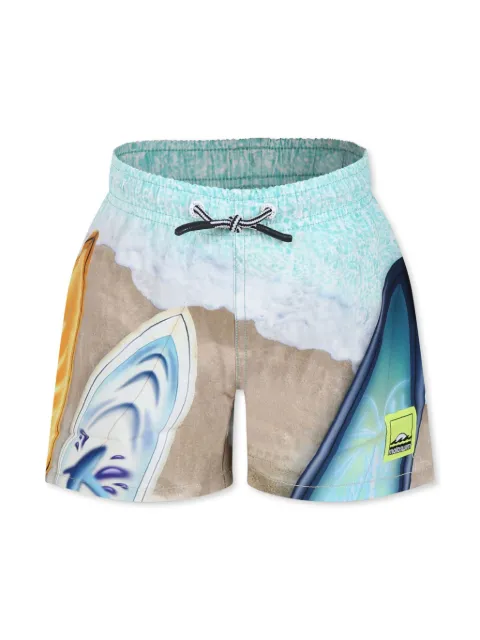 Molo graphic-print swim shorts