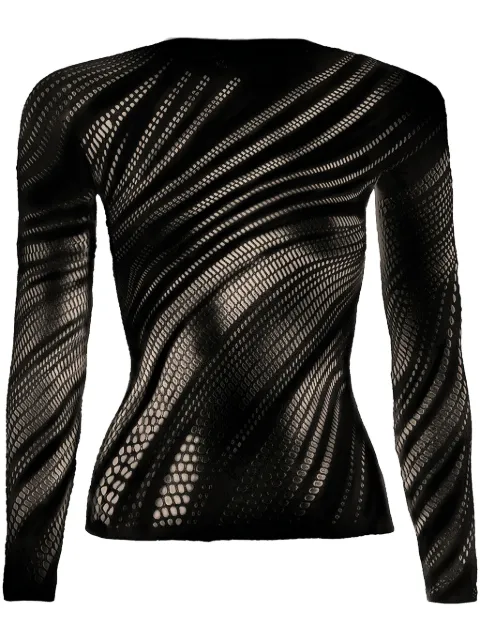 Wolford تيشيرت بزينة ثقوب