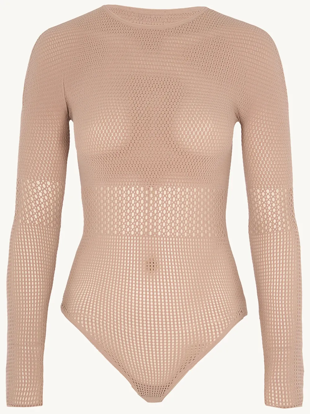 Wolford Body Mosaic in rete - Toni neutri