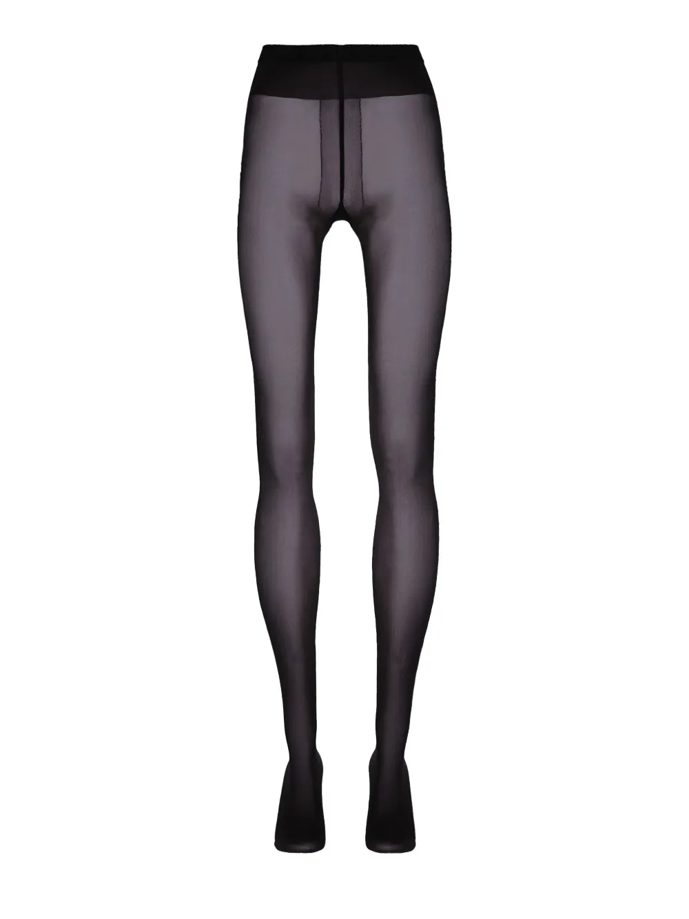 Wolford collants à ornements en cristal - Noir