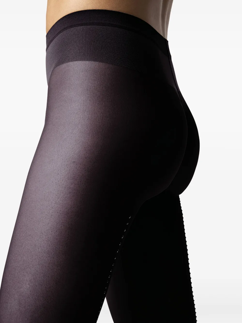 Wolford Panty verfraaid met kristallen Zwart