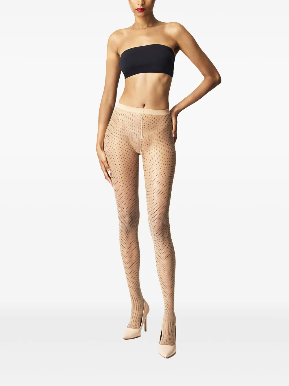 Wolford micro dot-patterned tights | Image 2
