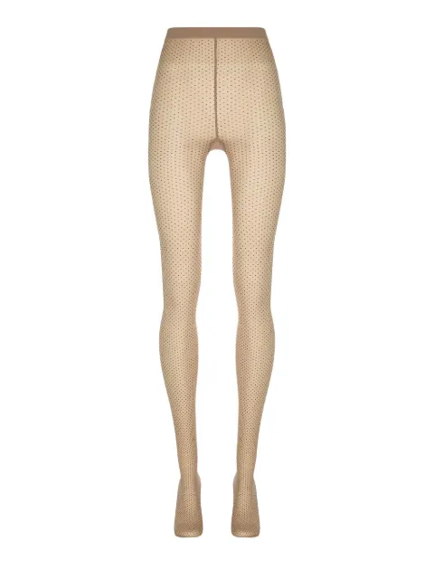 Wolford micro dot-patterned tights