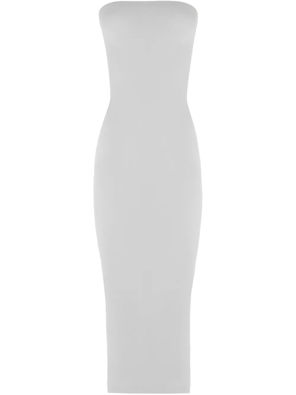 Wolford Shaping Fatal Midi Dress In Gray