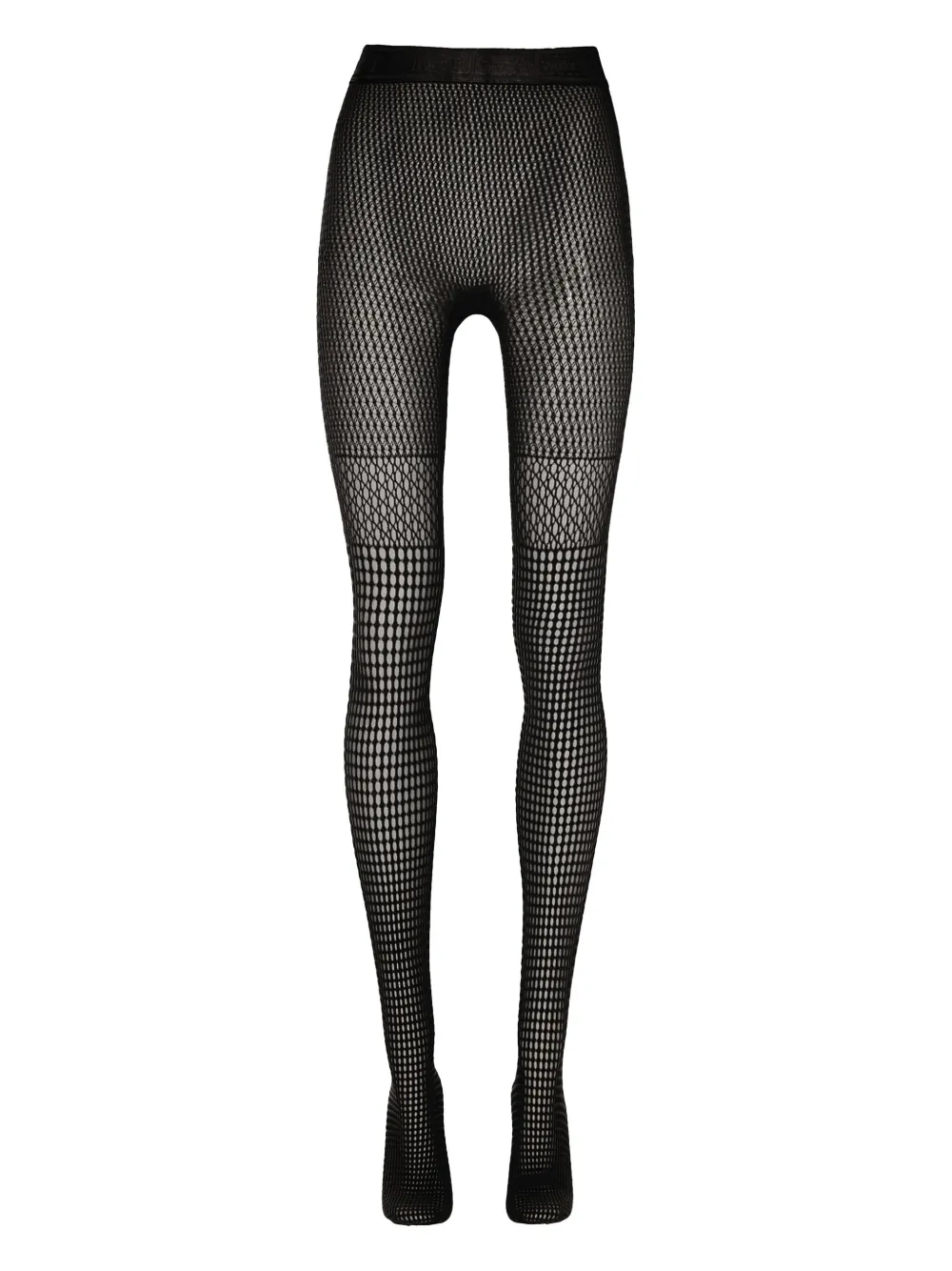Wolford Mosaic Net panty Zwart