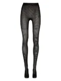 Wolford Mosaic Net tights - Black