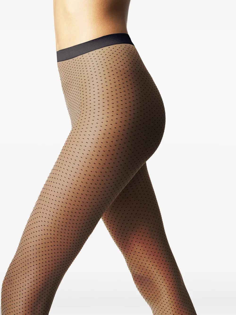 Wolford Panty met stippen Beige