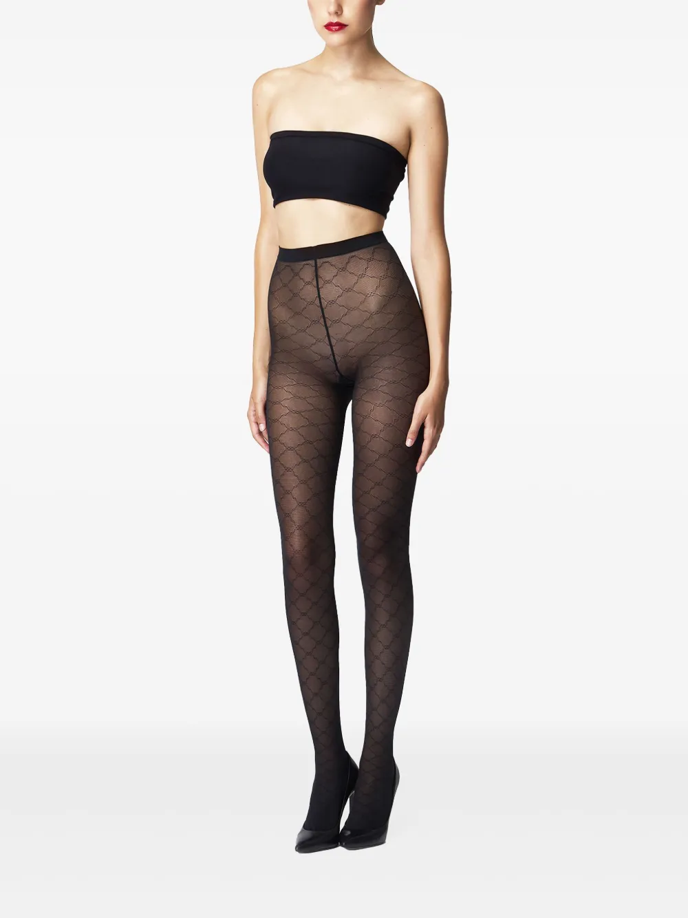 Wolford geometric-pattern tights | Image 2