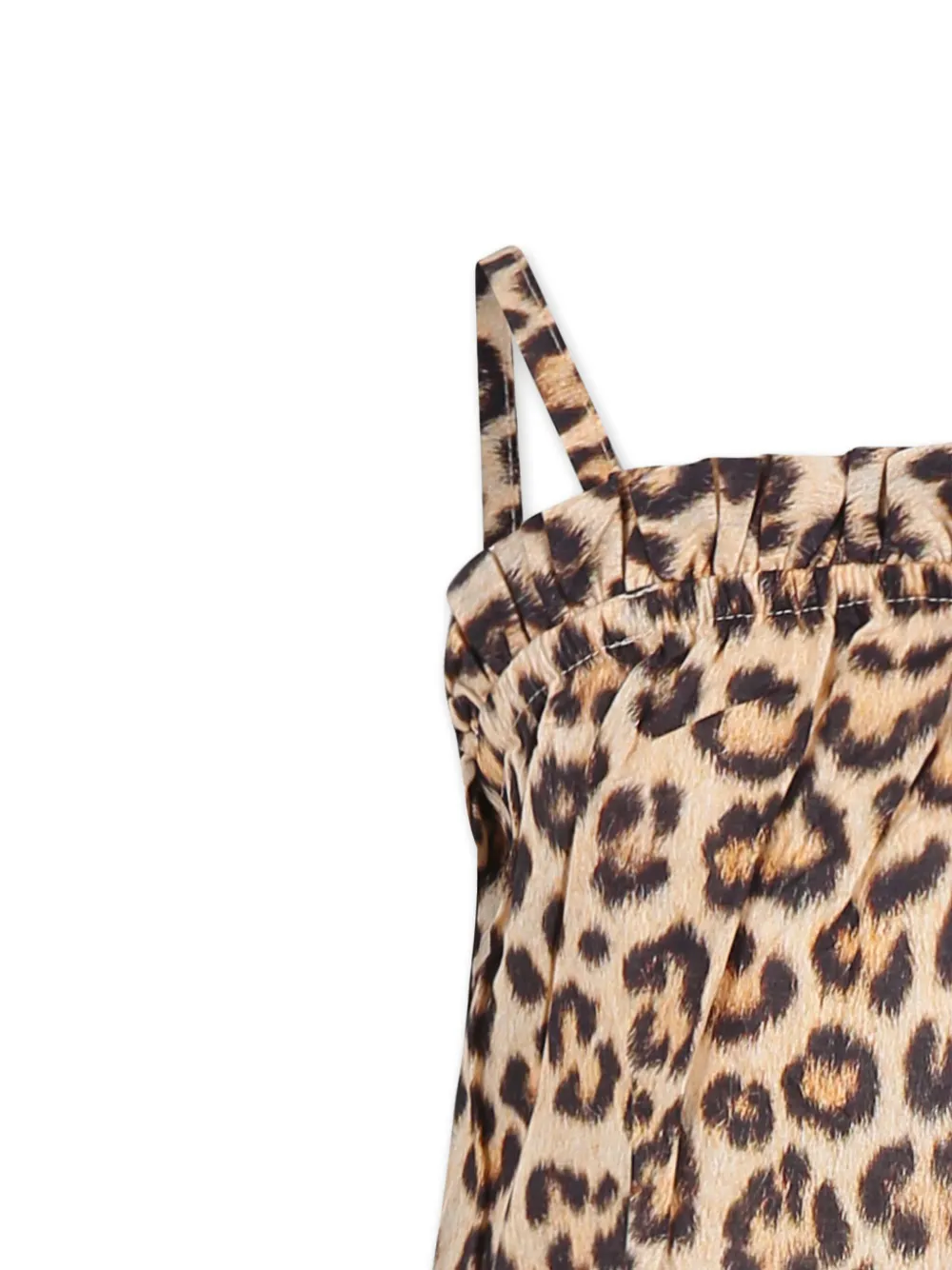 Molo Jurk met luipaardprint Beige