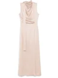 FENDI silk maxi dress - Pink