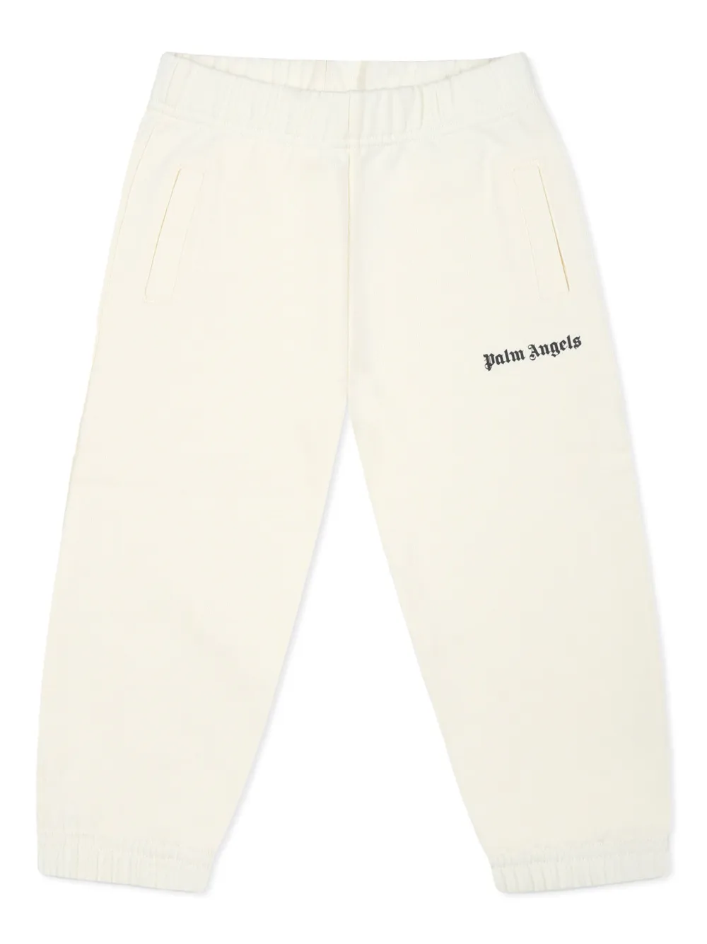 Palm Angels Baby Girls Logo Joggers In Neutrals