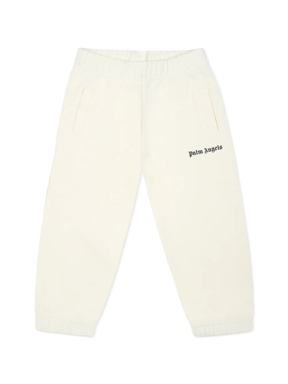 Palm Angels Kids Trainingsbroek met logoprint Beige