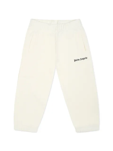 Palm Angels Kids pants con logo estampado