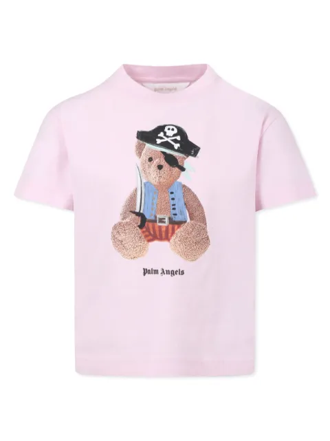 Palm Angels Kids تيشيرت بزينة دب تيدي