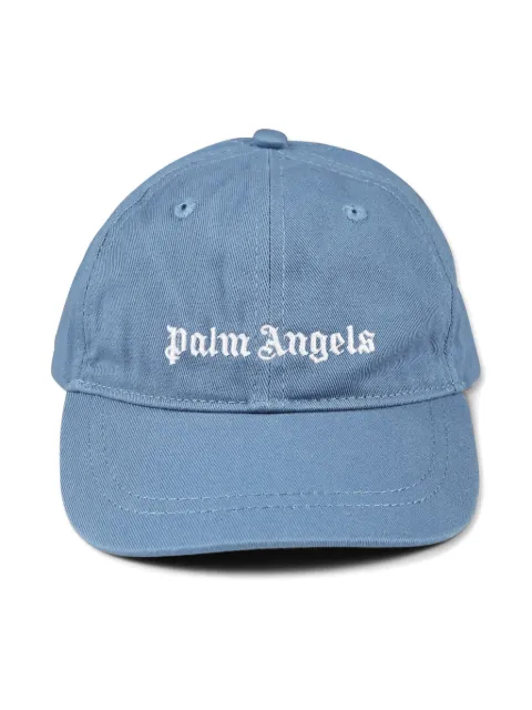 Palm Angels Kids gorra con logo bordado