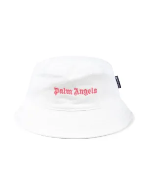 PALM ANGELS コットン ハット Palm Angels Logo Cotton Bucket Hat | Saks Fifth Avenue