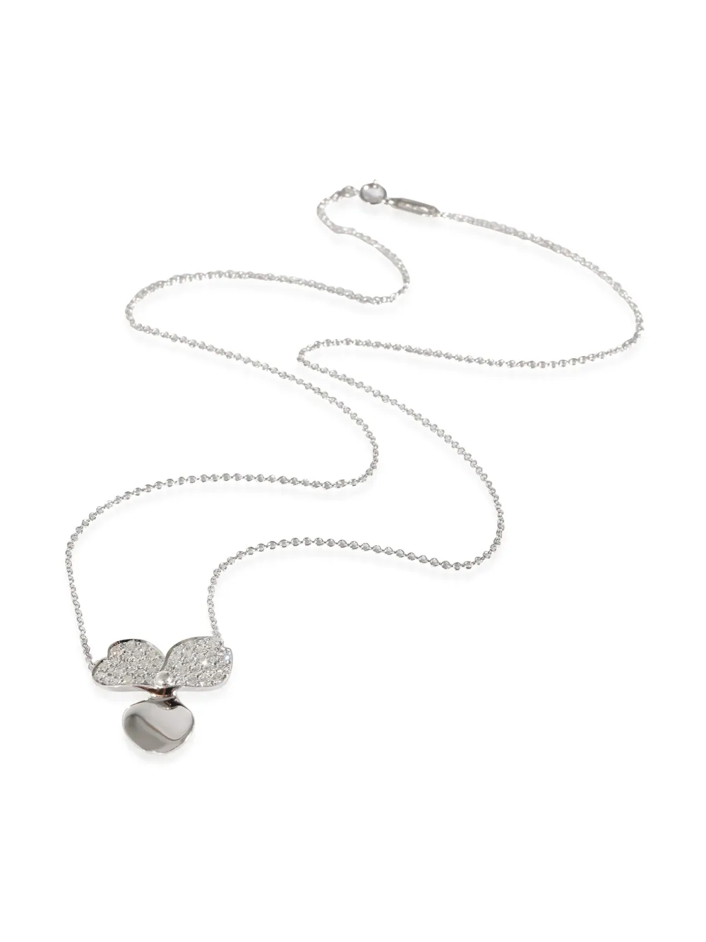 Tiffany & Co. Pre-Owned platinum Paper Flowers diamond pendant necklace | Pre-Owned | Image 2