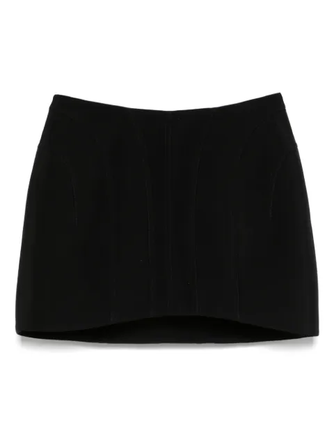 Mugler falda corta de vestir