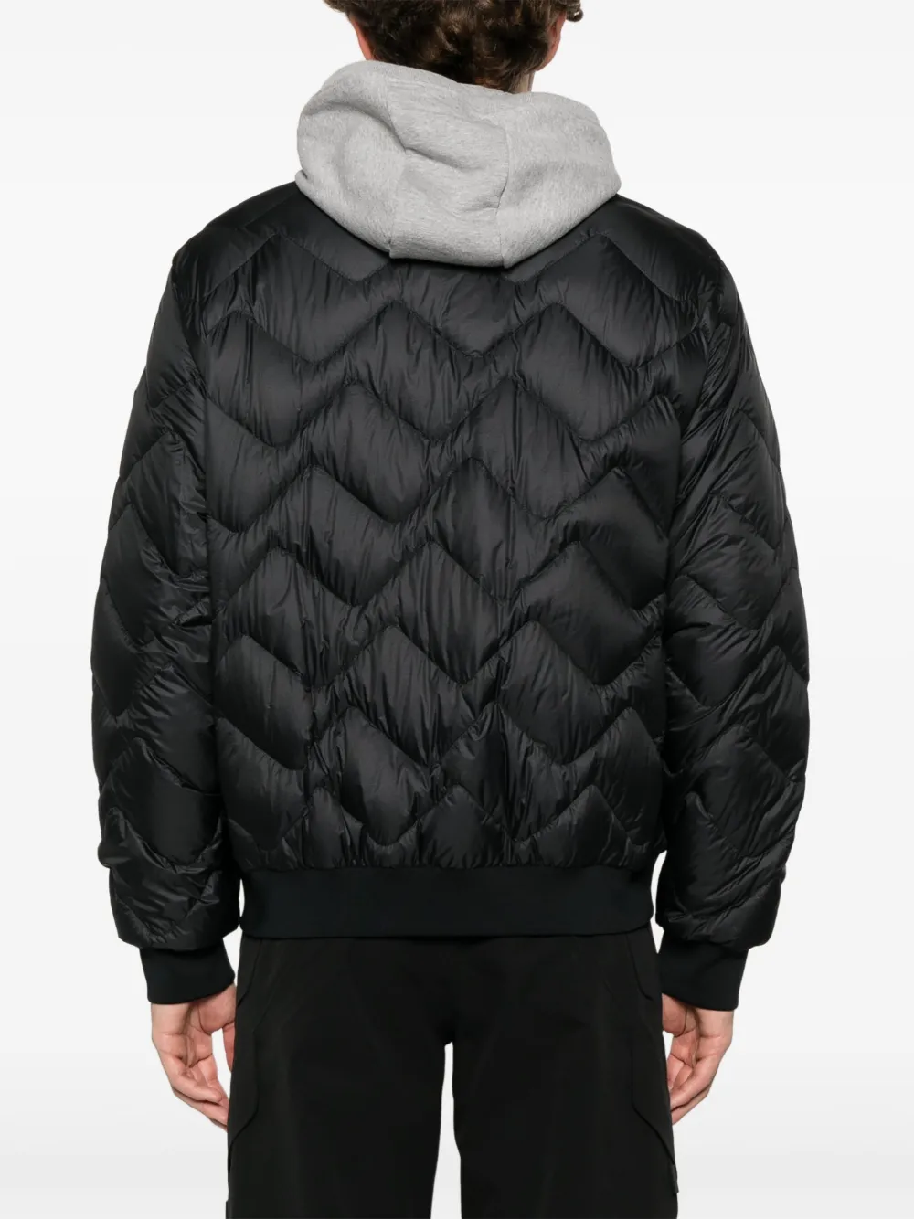 Moncler Brun bomberjack Zwart