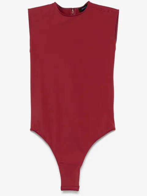 Mugler body con logo en relieve