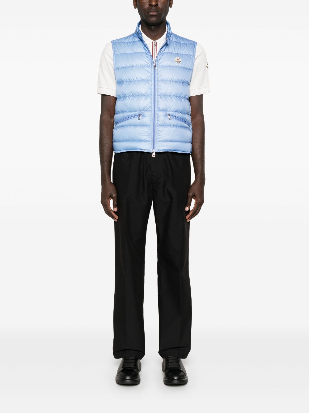 Moncler Gui gilet - Blauw