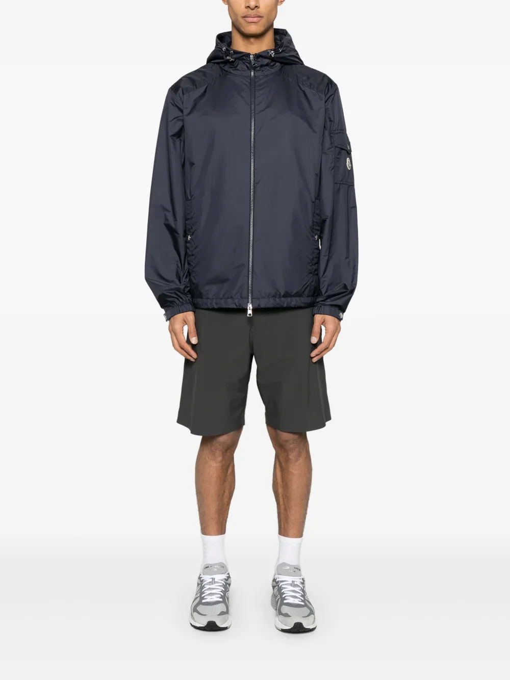 Moncler Etiache regenjack - Blauw