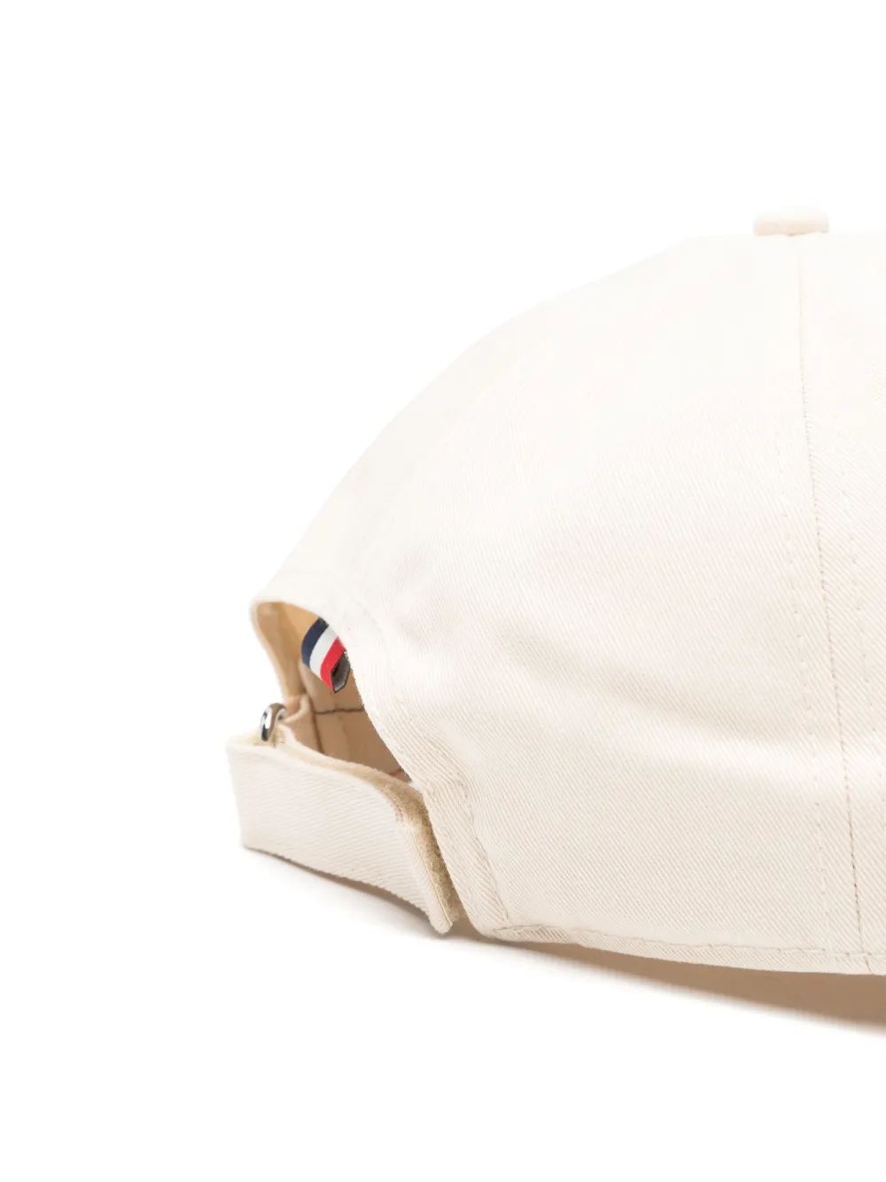 Moncler logo-embroidered cap - Beige