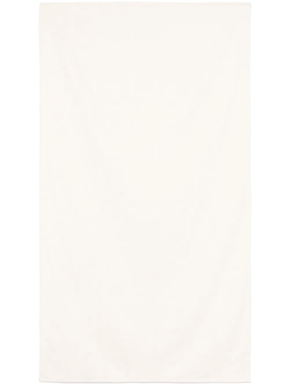 Moncler Logo-jacquard Beach Towel In White