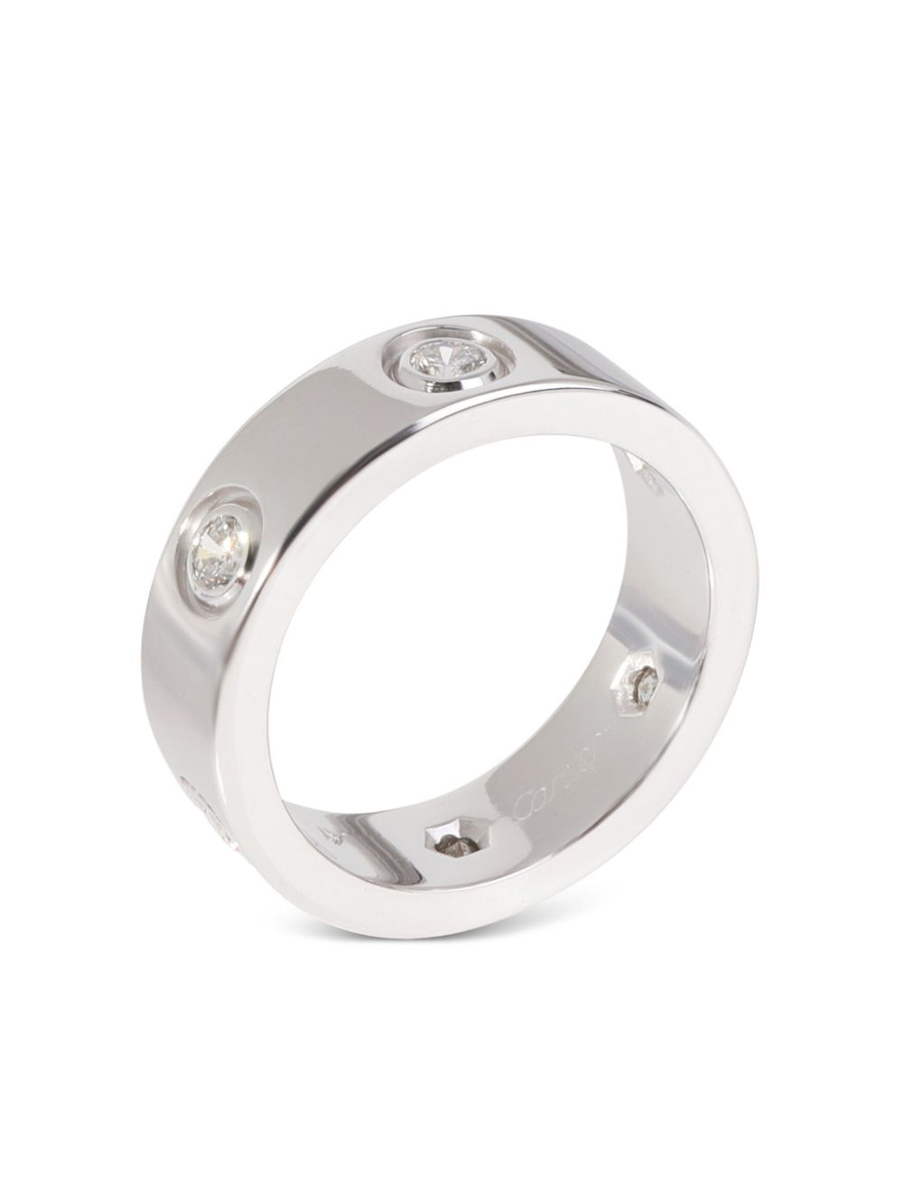 Cartier 18kt witgouden ring - Zilver