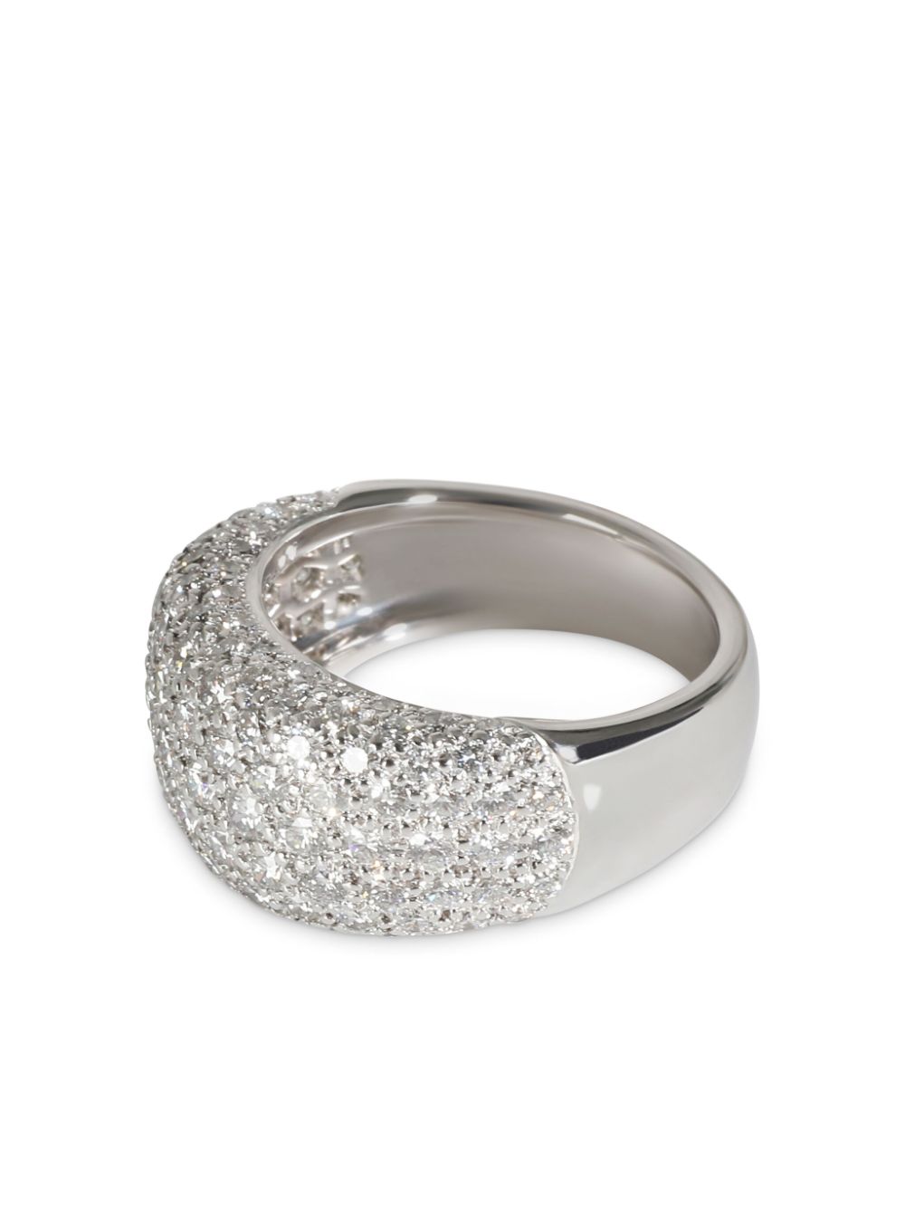 Cartier 18kt witgouden ring met diamant - Zilver