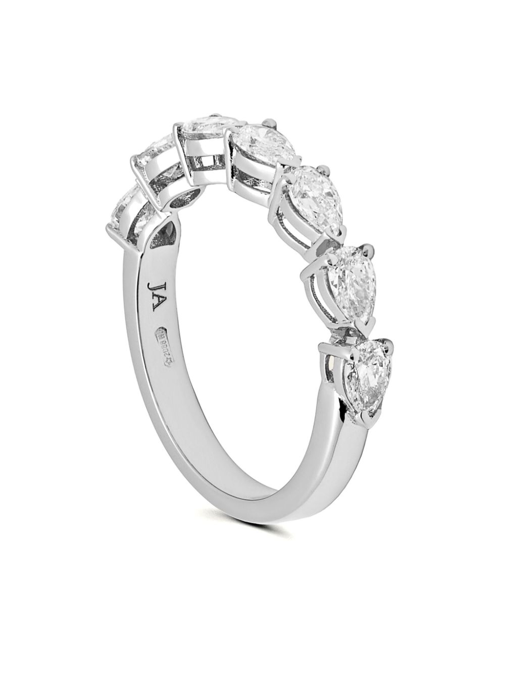 Jewels Aficionado 18kt white gold diamond ring - Silver