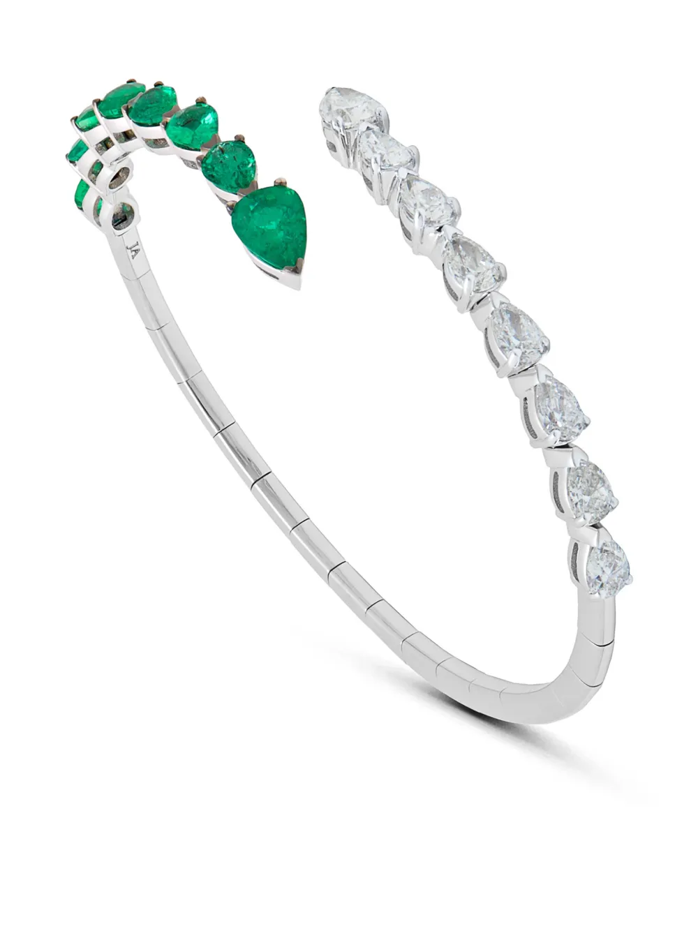 Jewels Aficionado 18kt white gold Bypass bracelet | Image 2