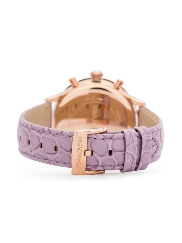 Swarovski Octea Lux Chrono 37mm 腕時計 | パープル | FARFETCH JP