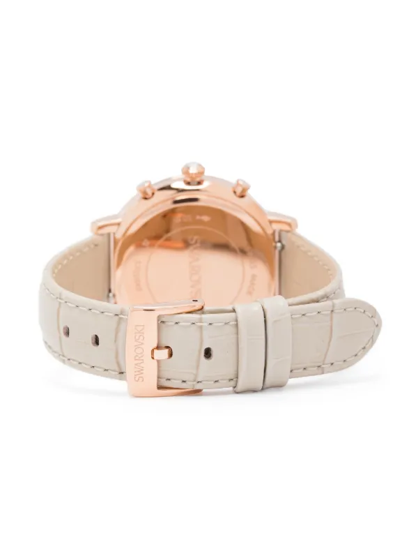 Swarovski Matrix Tennis Chrono 36mm | Neutrals | FARFETCH