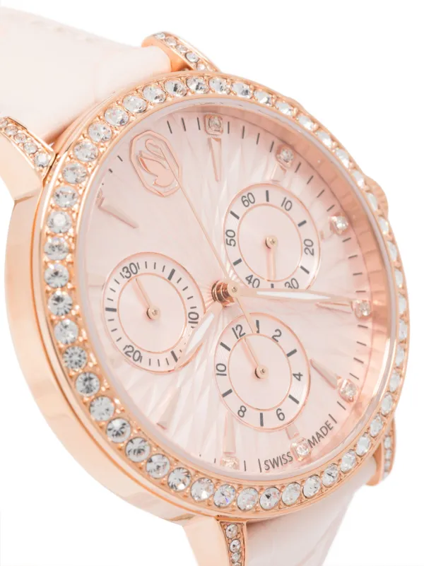 Swarovski マトリックス テニス クロノ 36mm | ピンク | FARFETCH JP