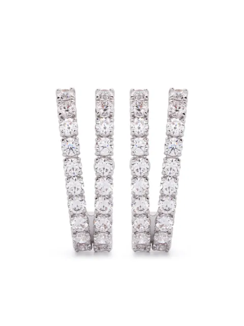 Swarovski Matrix earrings 