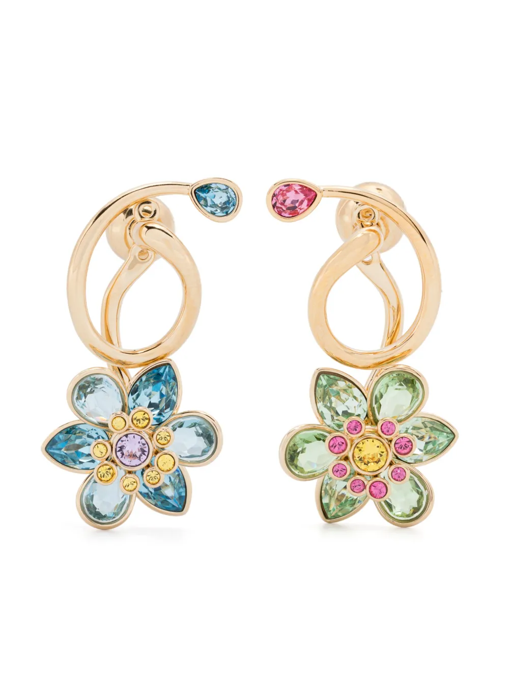 Swarovski aretes Idyllia | dorado | Image 1