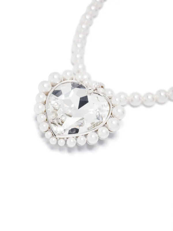 【最新モデル】アリアナ×スワロフスキー ネックレス 新品　箱付き　パール Ariana Grande x Swarovski ペンダント, ミックスカット, ハート