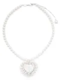 Swarovski x Ariana Grande pearl necklace - Silver