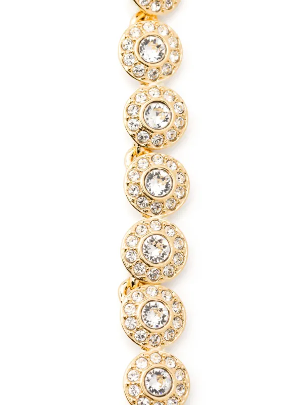 即発[SWAROVSKI] Una Angelic セット Una Angelic set, Set (3), Round cut, White, Rhodium plated