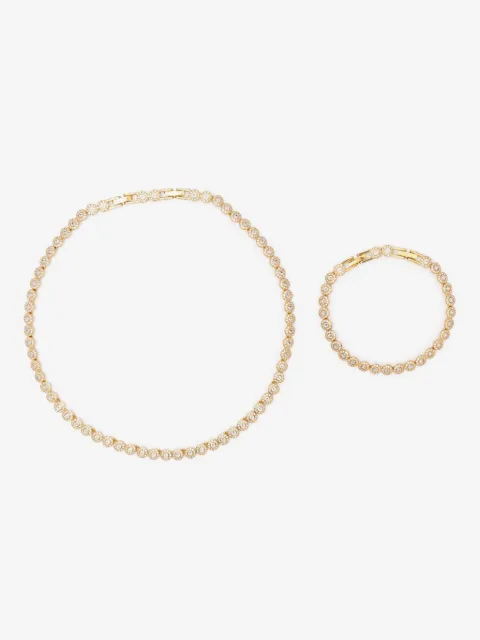 Una Angelic necklace set (set of two)