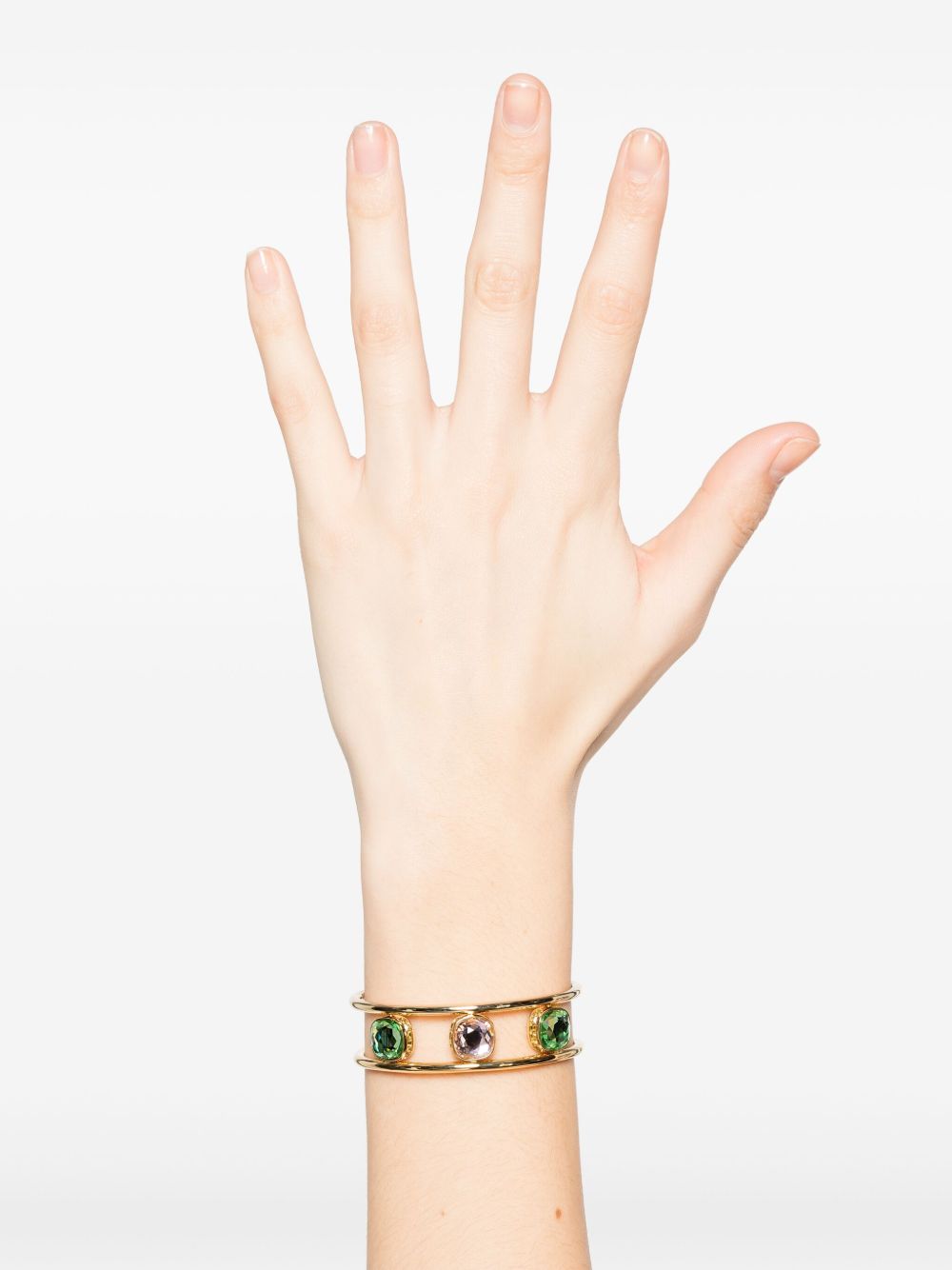 Swarovski Chroma Twist armband - Goud