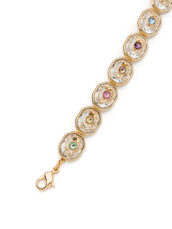 SWAROVSKI　Chroma　ブレスレット Swarovski Chroma Tennis Bracelet | Gold | FARFETCH